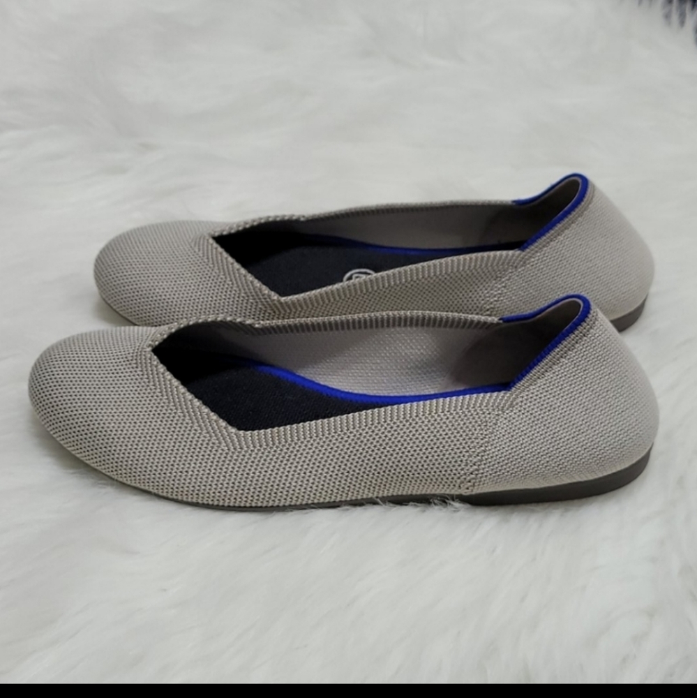Rothys Gray Round Toe Flats - Picture 4 of 10